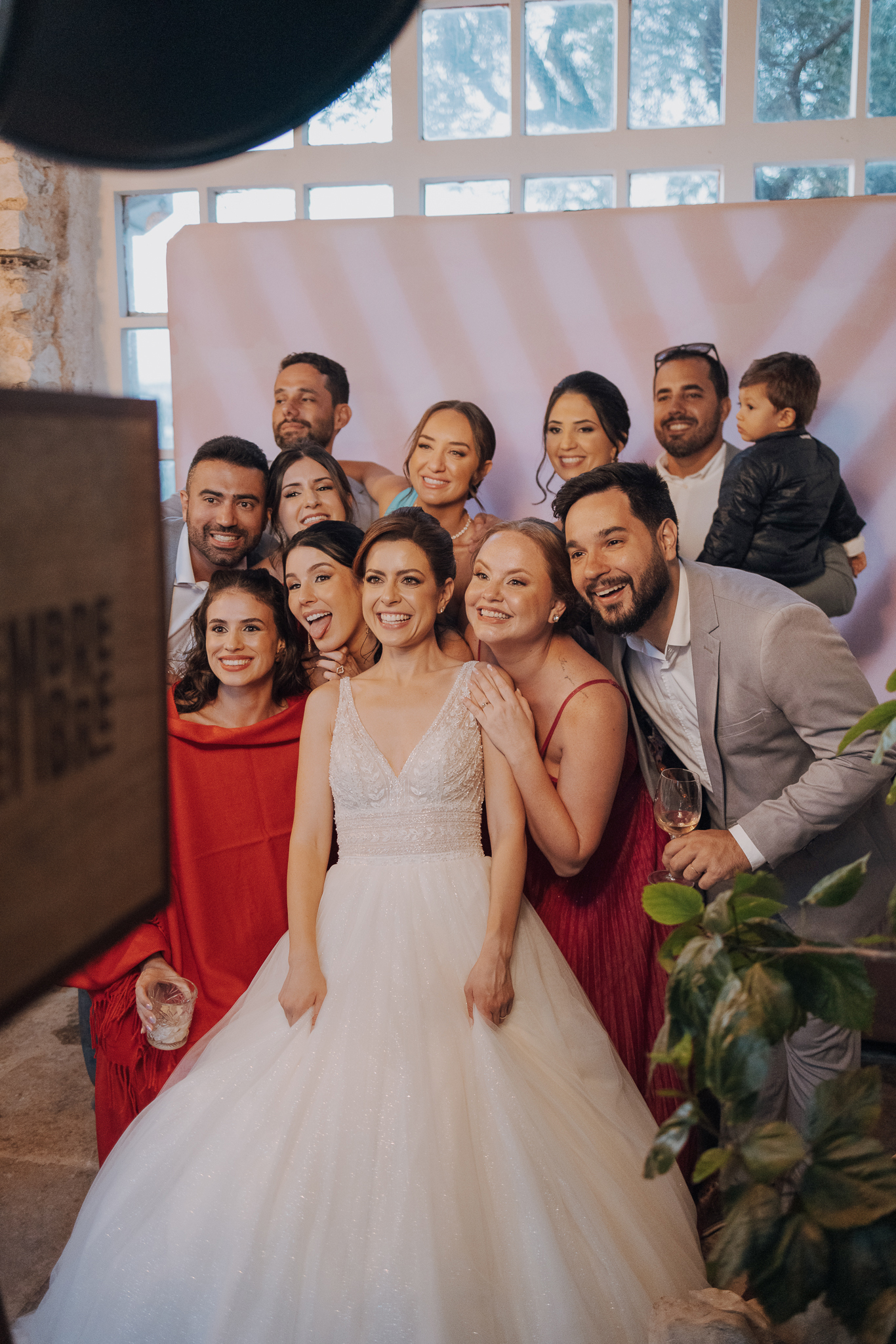 Equipamento Lembre-Lembre em cerimônia de casamento